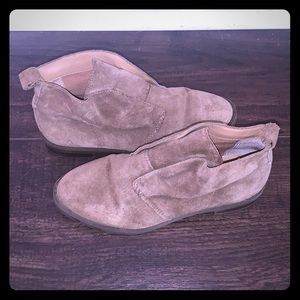 Franco Sarto Suede Leather Chukka Boots